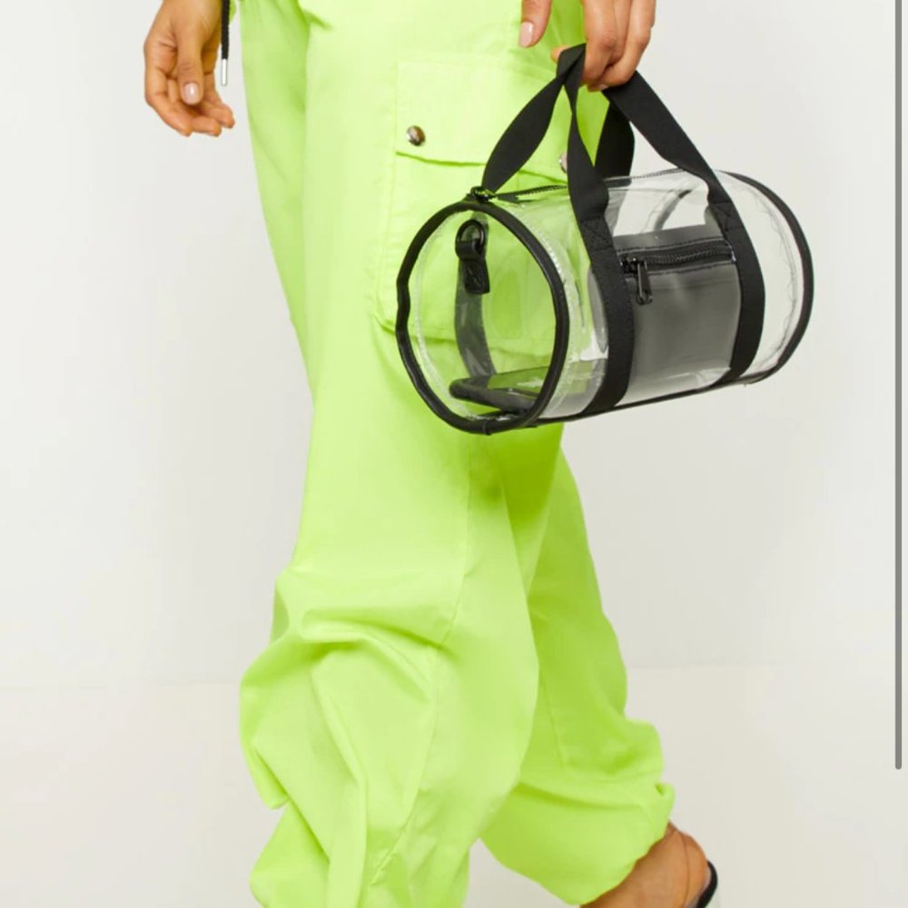 PrettyLittleThing Clear Bowling Bag